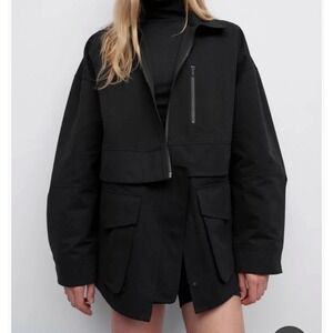 New Womens Lululemon Black Glyde 2-in-1 Adaptable Jacket Sz‎ Small S